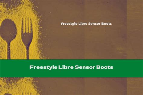 freestyle libre boots